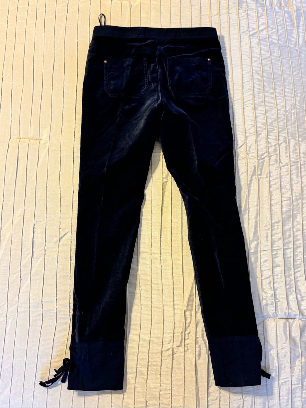 MOTHER The Vamp Women's Skinny Jeans in Black Velvet